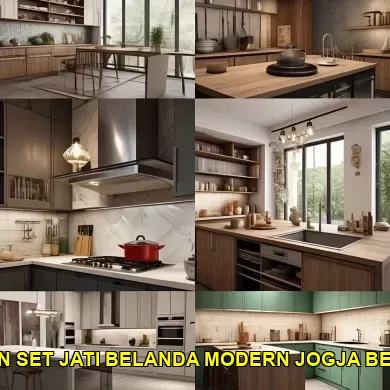 5 Alasan Desain Kitchen Set Jati Belanda Modern Layak Dicermati di UGM